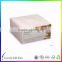 Custom paper cosmetics box packaging with luxury inner tray