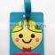 China Manufacture Airline Shaped PVC Luggage Tags Cut Travel Bag Tags Wholesale