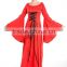 Red long gown Wholesale Adult Women Princess Halloween Long Dress