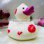 White bath duck/floating bath duck toy