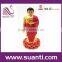 Colour painting Thai buddha statues