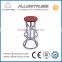 customized round aluminum truss bar table with wheels