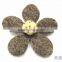 4.5cm Artificial Simulation Velvet Flower for Garment accessories Wedding DIY Flowers Decoration