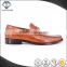 100% HAND MADE slip on leather moccasin dress shoes long shoes can make big size italian men style