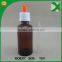 trade assurance wallet 30ml amber glass dropper bottle for eliquid oil