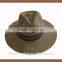 Popular brown classic terylene fedora gentleman hats