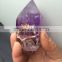 Wholesale nature amethyst crystal point/wand for fengshui or energy
