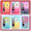 360 degree Full cover protective hard PC shockproof cell phone Gradient Color case with tempered glass for iphone 6 6s plus