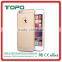 Factory Price 3 in 1 luxury detachable spraying frosted rose gold armor hard pc case for iphone 6 6s plus