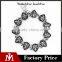 Shield gothic chunky fashion jewelry cross chain bracelet