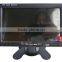 wall mount desktop 7inch car lcd monitor with 12v dc input