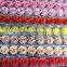 Candy Polka Dot Shabby Chiffon Flower Frayed Shabby Chic Rose Trim