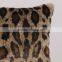 luxury decorative leopard printed fake fur home decoration car seat cushion covers