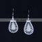 White turquoise earrings