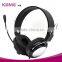 Call center USB headset with noise canceling microphone