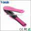 Professional PTC heat usb powered hair straightener