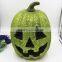 Halloween decoration Green Glitter Artificial Foam Pumpkin