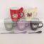 2017 new glazed coffee mug fine porcelain ceramic mug