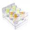 2014 high quality acrylic cup holder,customized crystal cup holder,top plastic cup holder