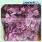 High quality real touch purple preserved hydrangea for wedding table centerpieces