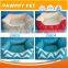 2014 new PU leather foam dog beds, PV plush, removable