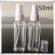 50ml plastic clear pet spray bottle/logo available cosmetic use sprayer pump bottle