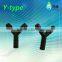 Plastic Y Type Drip Irrigation Tape Connector
