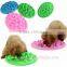 Amazon hot selling food grade useful high quality silicone pet dog bowl