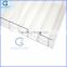 Top selling 8' * 4' 6mm twin walls hollow polycarbonate sheet for roofing manufacturer