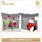 Christmas gift Felt Cushion Throw Pillow grey non woven bolster
