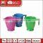 high quality color 100ml 250ml measuring cup novelty plastic disposable measuring cup with lids for medicine