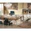 Stainless steel frame Console Tables of Marble top 2015 new arrival