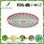 Colorful Decal design Good Capacity Bamboo fiber Dinner Set