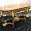 BISINI Gold Foil Carving Table Console