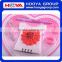 ST32049 Heart Shaped Notebook with Hair Clip Hair Band The Most Popular Among Students Notebook with Elastic Strap