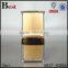 cosmetic 30ml 60ml white color square plastic acrylic lotion bottle with pump
