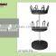 3-tier shoe stand, simple swivel ABS slippers rack, slippers display