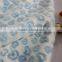 2015 hot 1 cm blue heart pattern white plush cloth warm and soft faux fur fabric