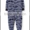 TinaLuLing 100% cotton Boys Moustache One Piece Footed Pajamas Kids Jumpsuits
