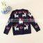 Duoduo Princess latest sweater designs for girls baby cardigan sweater children cardigans with deer prints