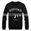 Wholesale hoodie pullover custom men extended oversized printed hoodies