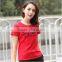 Short Sleeve T-shirt Female Xia Round Collar Coat of Cultivate One's Morality Show Thin White Joker