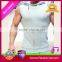 New arrival custom sleeveless muscle hoodie with thin fleece fabric for jogging