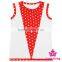 Hot Selling Summer Baby Cotton Vest Wholesale Baby Clothes Top,baby Flutter Tank Top