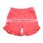 2017 New Summer Kids Children Toddler Cotton Girls Wholesale Cheap Soild Striped Icing Ruffle Shorts