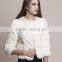 2017 autumn and winter new European fashion big high-quality women rex rabbit fur coat