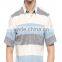 Striped Short Sleeve Buttonless Shirt