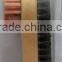 Plastic handle double side hair with rubber and PVC shoe cleaner