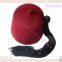 Fez wool cap / Turkish Fez Wool Cap / Turkish Cap  /  Muslim wool cap / Turkey wool cap