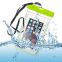 Underwater Outdoor Universal IPX8 Waterproof Pouch Waterproof Dry Bag for Cell Phone with Dule-Sides Transparent Windows